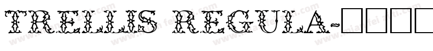 Trellis Regula字体转换